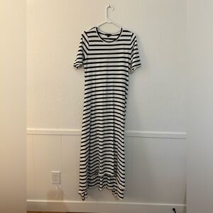 JCrew Striped Knit Maxi